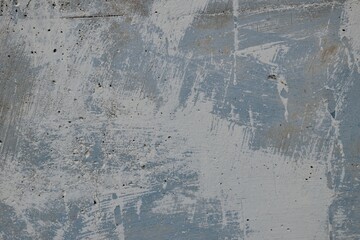 Fototapeta premium Concrete texture. Abstract cement background wallpaper. Washed watercolor white paint over dirty cyan paint on old concrete surface. Abstract grunge background.