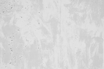 Subtle white washed wall texture background. Cool light soft grey pattern of concrete or cement surface. Abstract template for print or design.