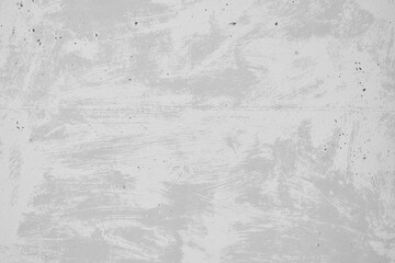 Subtle white washed wall texture background. Cool light soft grey pattern of concrete or cement surface. Abstract template for print or design.