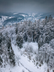 Obraz premium Architecture of Krynica Zdroj