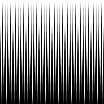 Geometric of gradient stripe pattern. Design vertical lines black on white background. Design print for illustration, texture, wallpaper, background.