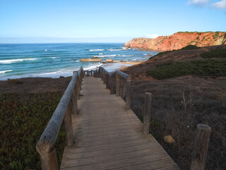 Carrapateira at the Alentejo coast of Portugal