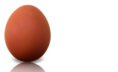 egg isolated on white