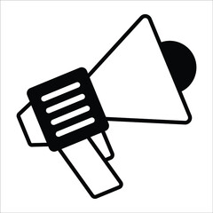 promotion black filled icon modern illustration