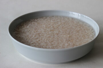 Rice Porridge or Kanji. A comfort food across homes in Kerala, It is a quick and easy dish prepared using red matta