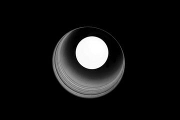 white light dark background