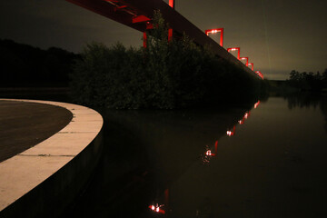 Cergy - Axe Majeur - Le Pont Rouge