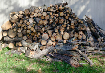 stack of firewood