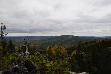 autumn in the mountains