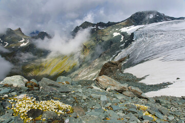 Mountain landscape in Hohe Tauern National Park, Austria, Europe
