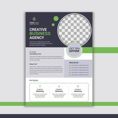 corporate and business flyer template