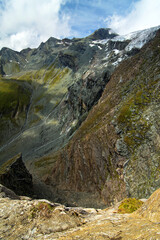 Mountain landscape in Hohe Tauern National Park, Austria, Europe