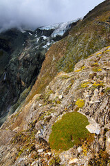 Mountain landscape in Hohe Tauern National Park, Austria, Europe