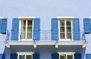 Architectural detail in Lienz, Austria, Europe