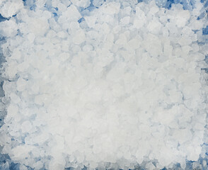 Close up background texture of crushed ice