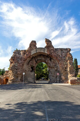 Obraz premium The South gate know of ancient Diocletianopolis, Hisarya, Bulgaria