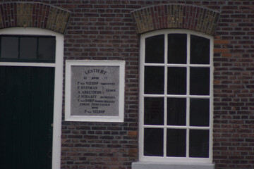 Old monumental building in The Netherlands