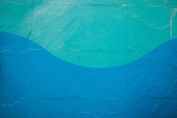 Painted wall texture in different colors