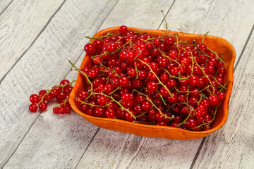 Sweet tasty fresh Red currant