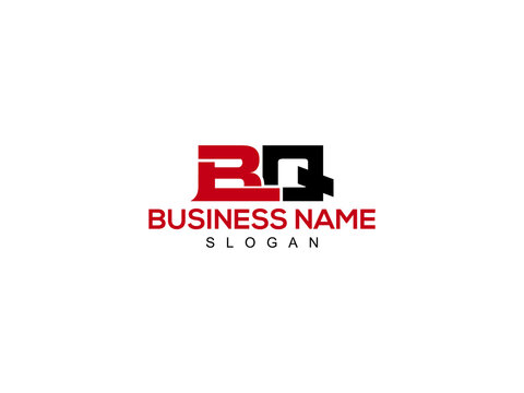 BQ Letter Logo, bq logo image vector for business