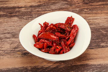 Dried tomato with olive oil