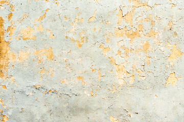 Texture of a concrete wall with cracks and scratches which can be used as a background