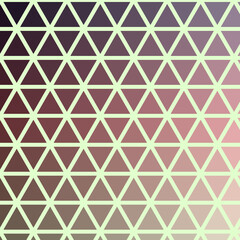 Abstract color Low-Polygones Generative Art background illustration