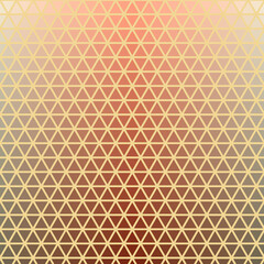 Fototapeta premium Abstract color Low-Polygones Generative Art background illustration