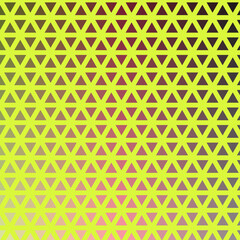 Abstract color Low-Polygones Generative Art background illustration