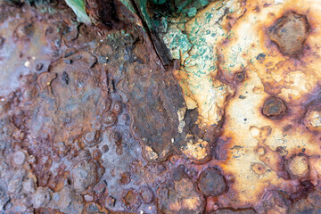 Rusty metal texture