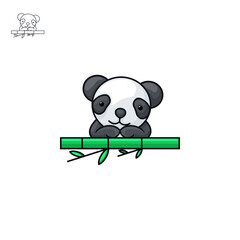 Panda cartoon