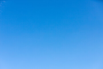 blue sky as background, no clouds