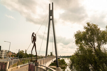 Molenbruecke in Pieschen neighborhood in Dresden