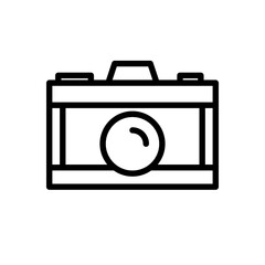 Photo camera icon  vector element