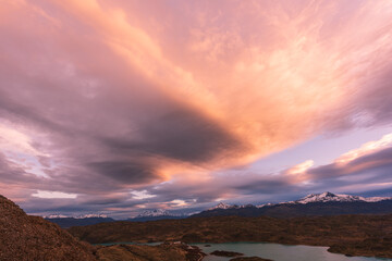 Amazing cloud imagery, located in Tibet, China.