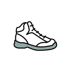 Illustration Vector graphic of boot icon 