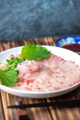 日本の刺し身　和食イメージ