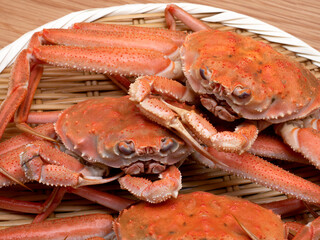 ボイルしたズワイガニ