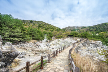 雲仙地獄　雲仙温泉　長崎県雲仙市