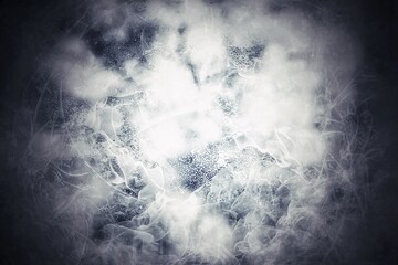 煙が渦巻く抽象的な背景