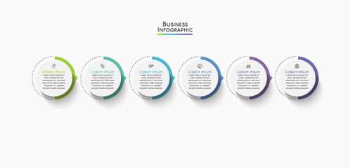 Business data visualization. timeline infographic icons designed for abstract background template milestone element modern diagram process technology digital marketing data presentation chart Vector