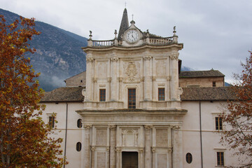 Celestinian Abbey of Santo Spirito al Morrone - Abruzzo. Its origins are linked to Pietro...
