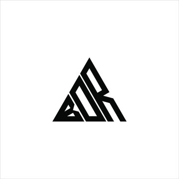 B D R letter logo creative design. BDR icon
