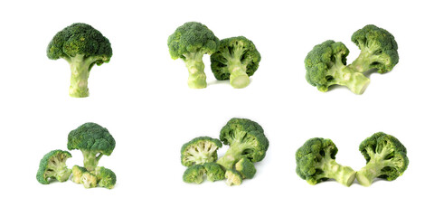 peas isolated on white background