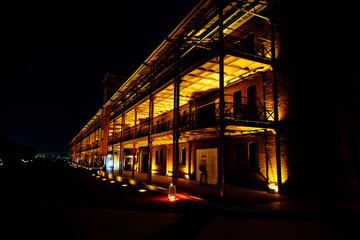 【神奈川】夜の横浜赤レンガ倉庫（夜景）