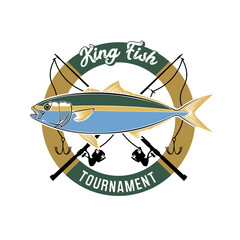Fishing club logo