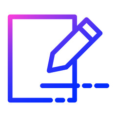 Write icon