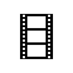 Obraz premium negative film icon design, glyph style, vector eps10