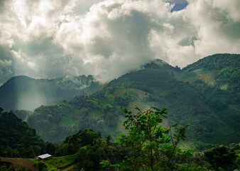 Montañas de chocaman, Veracruz.