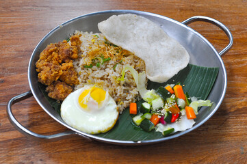 Nasi goreng, traditional cuisine from Indonesia